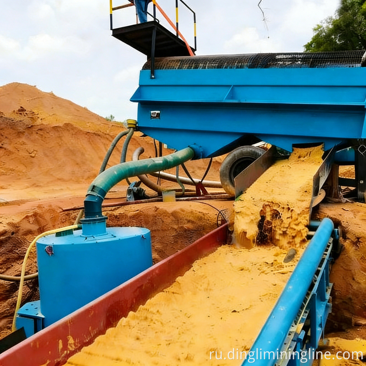 Завод по промывке золота Hard Rock Hard Rock Gold Wash Plant